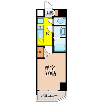 間取図 プレサンス塚本ベラビィ