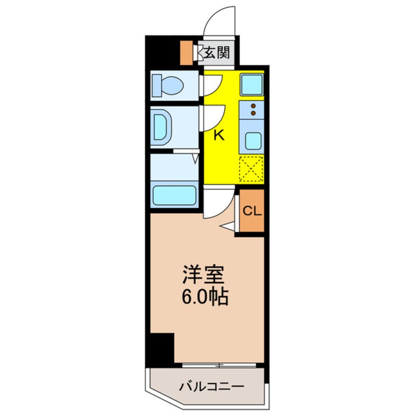 間取図 プレサンス塚本ベラビィ