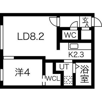 間取図 Livease kitamaruyama