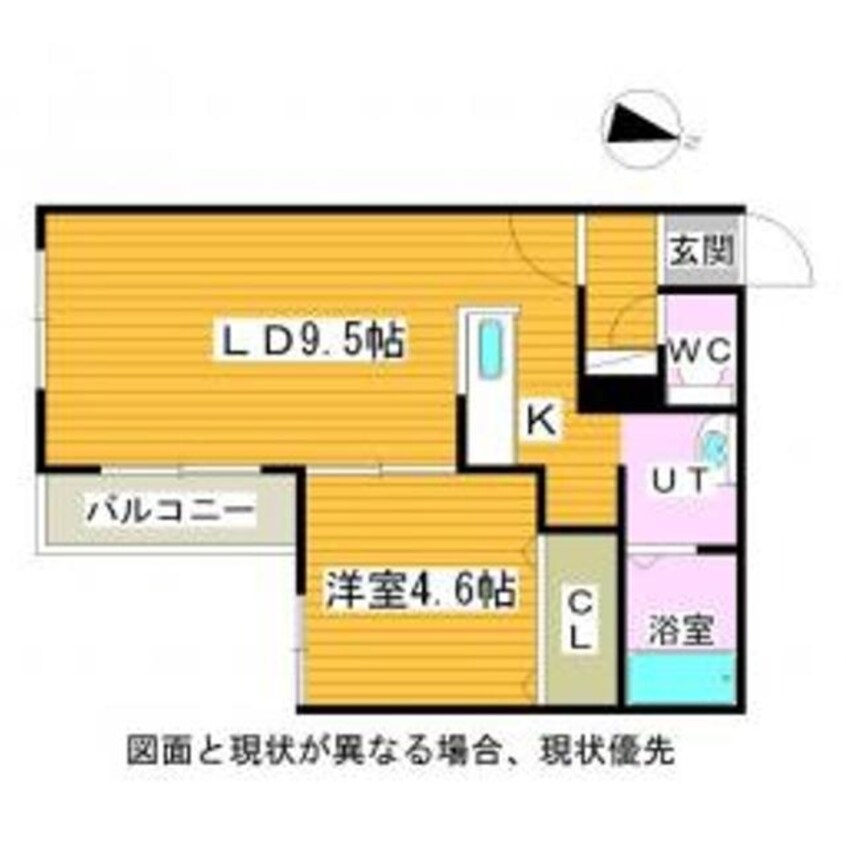 間取図 ブロサム桑園