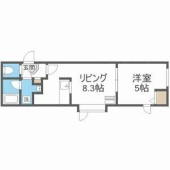 間取図 エクセル北4条