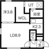 good maison（グッドメゾン） 1LDKの間取り