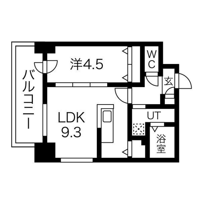 間取図 サムティ桑園レジデンス