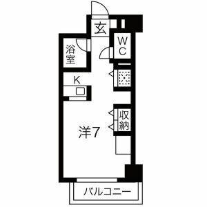 間取り図 アブニール桑園