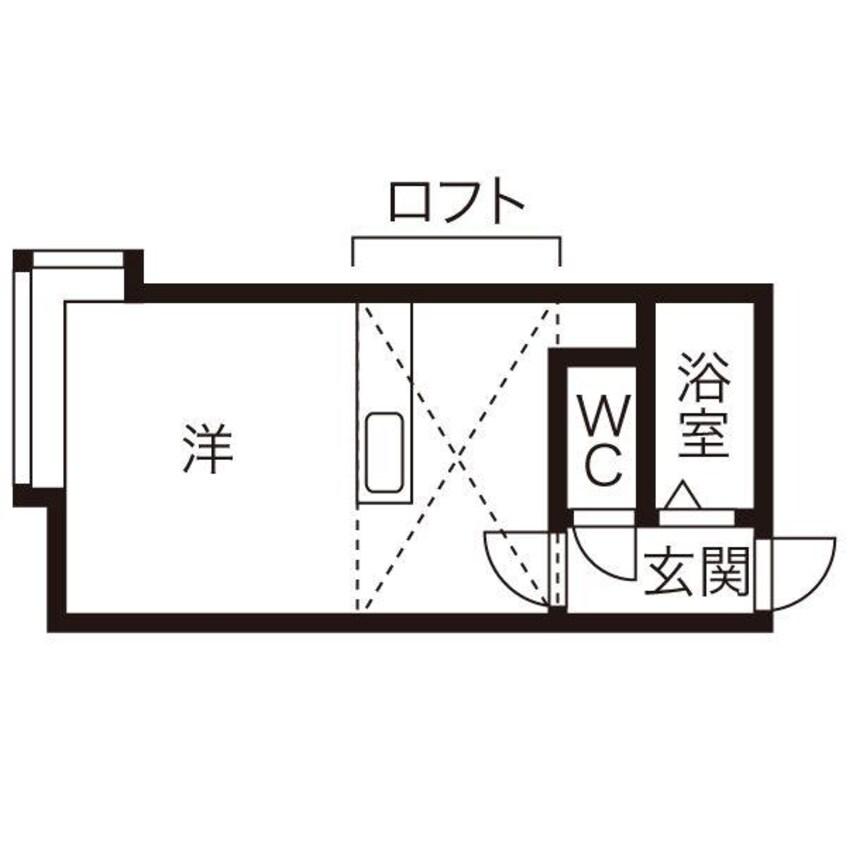 間取図 ライフステージ北大西