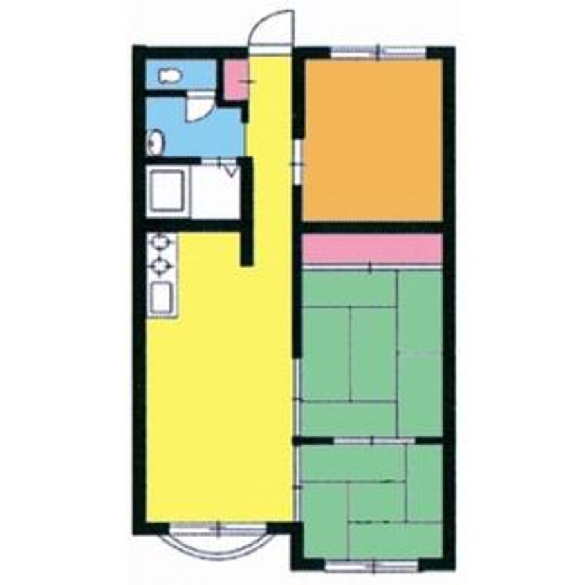 間取図 メゾンドルチェ円山