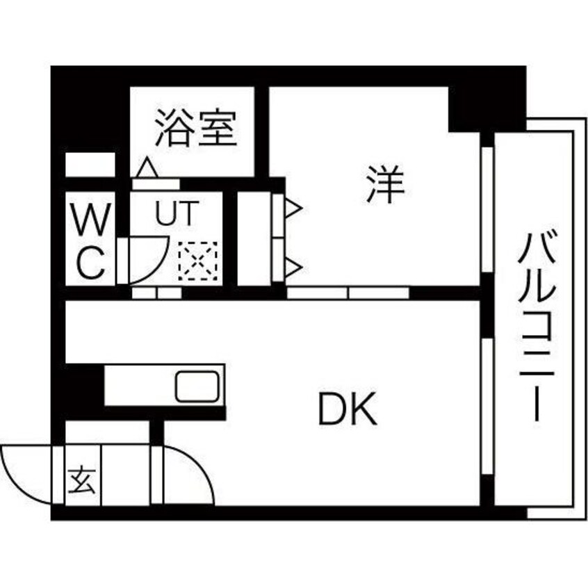 間取図 グレイスコート円山北