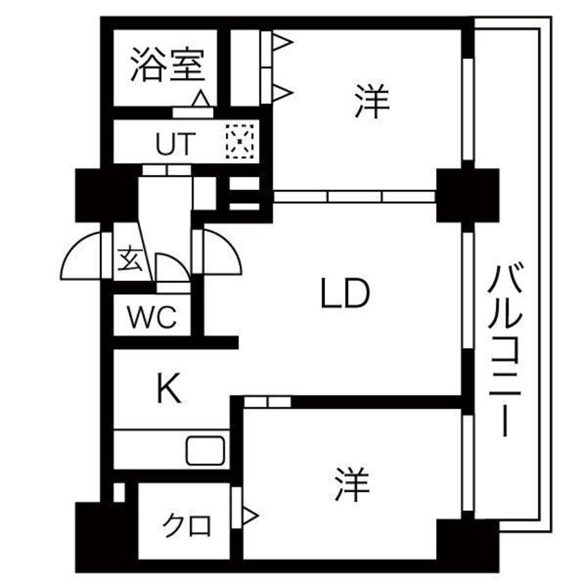 間取図 グレイスコート円山北