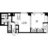 アームズ美術館通Ⅱ 1LDKの間取り