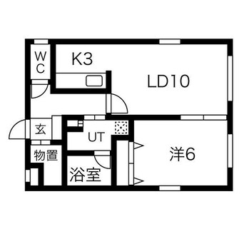 間取図 ヴィラプレステージ