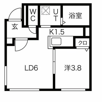 間取図 PRIMECOURT 北円山