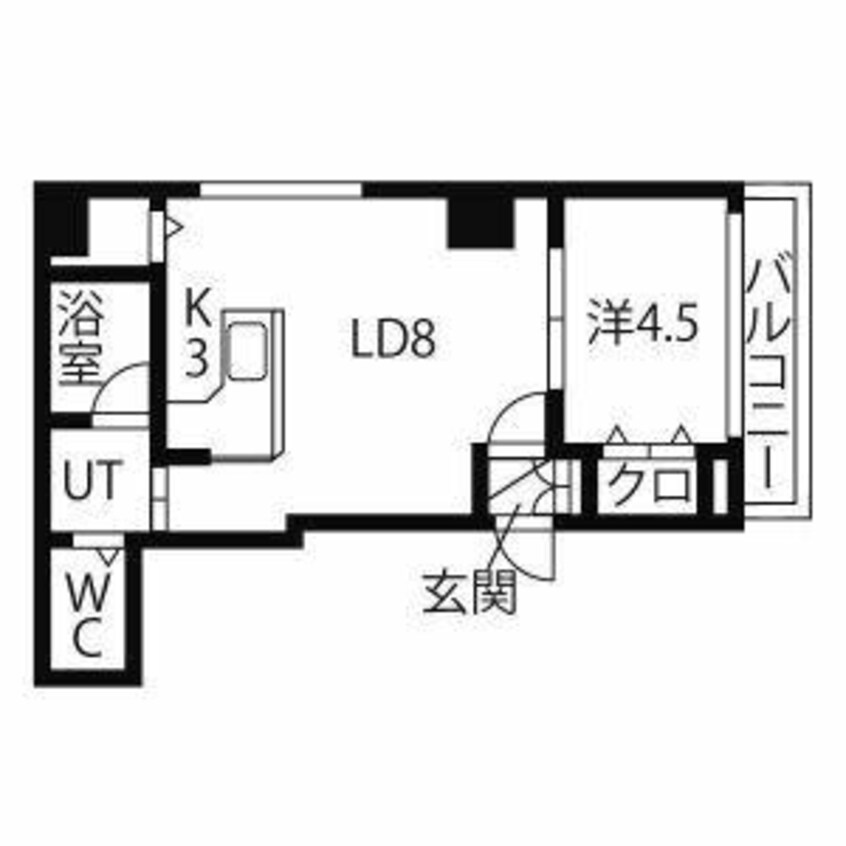 間取図 レーヴフロレゾン