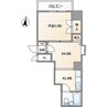 ベストL表参道 1DKの間取り