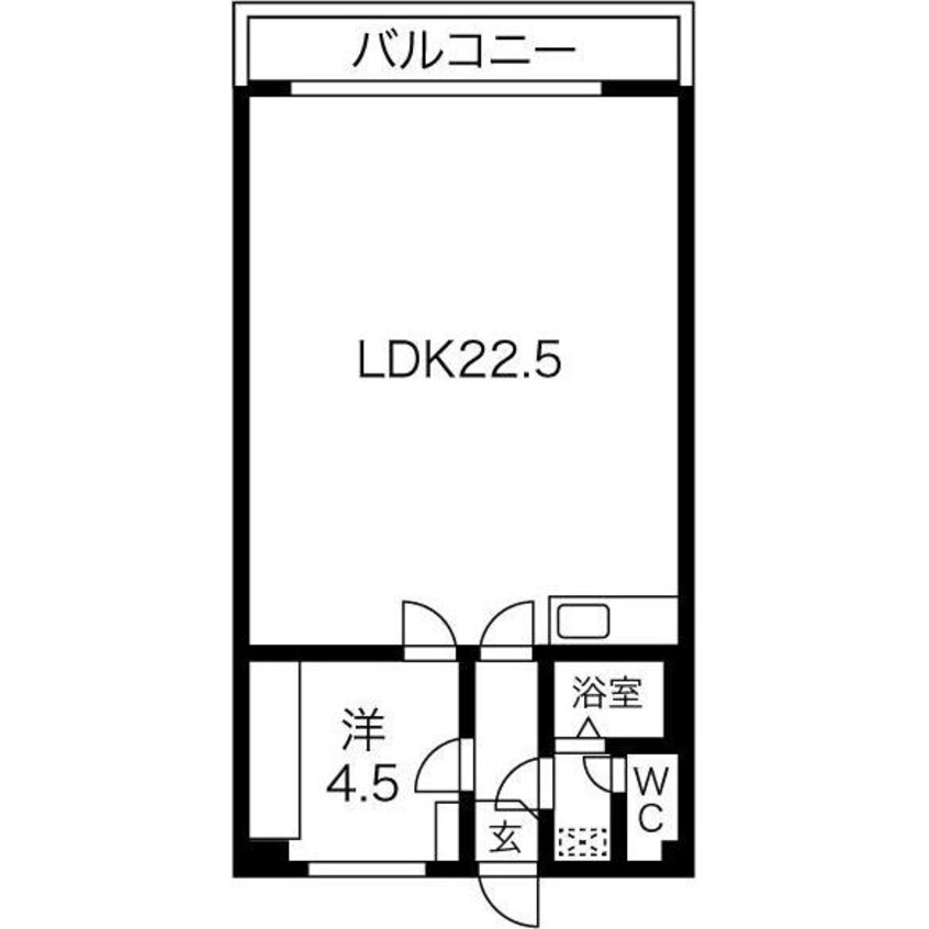 間取図 アートエリアSKⅡ