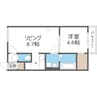 NAGI桑園(ナギ桑園) 1LDKの間取り