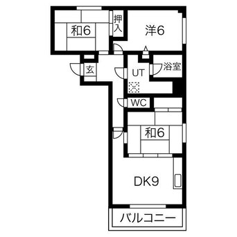 間取図 ノール北円山