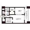 パークアクシス札幌植物園前 1LDK+Sの間取り