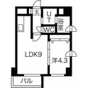 LEE SPACE N4の間取図