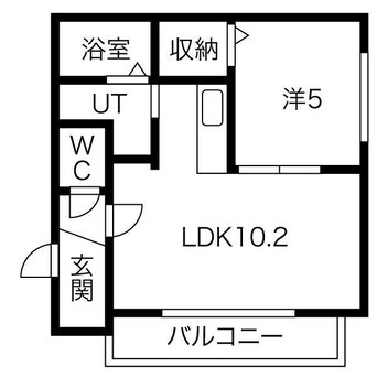 間取図 マイルーム北円山