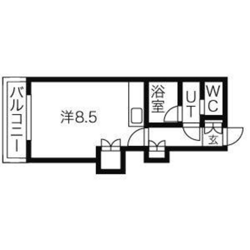間取図 メープル北円山