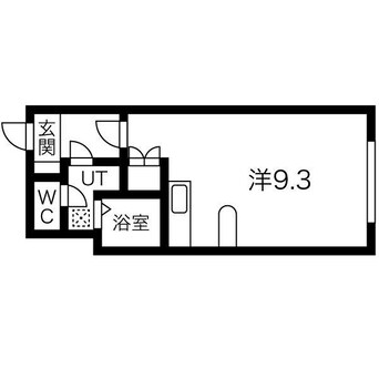 間取図 メゾンドエルミタージュ円山