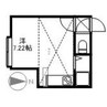 ハイムGITZO 1Rの間取り
