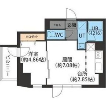 間取図 F022円山