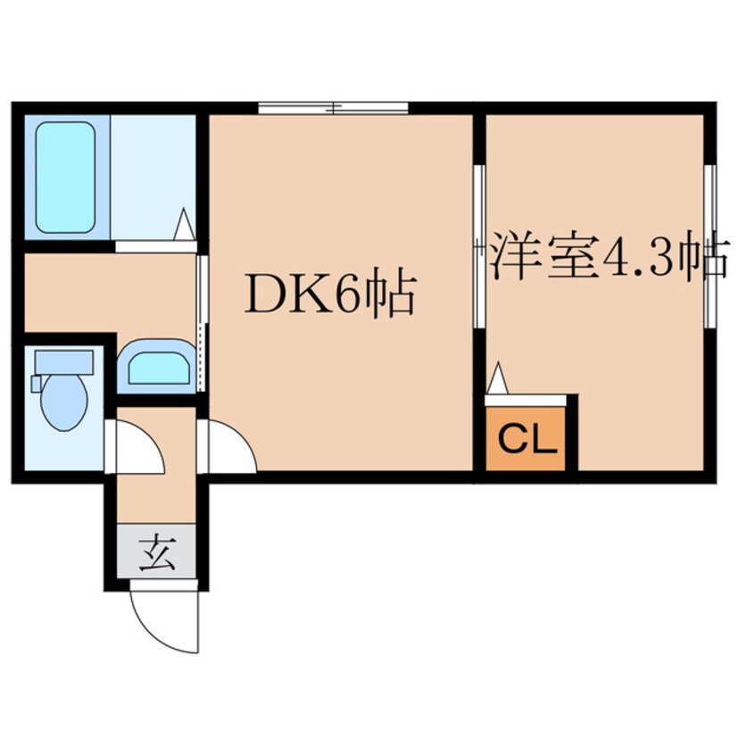 間取図 インヴェストN５