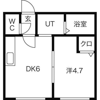 間取図 インヴェストN５