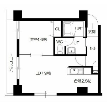 間取図 S-FORT札幌北5条