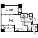 クラッセ円山　WESTの間取図