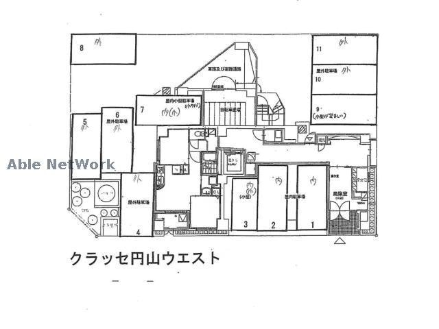  クラッセ円山　WEST