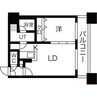 ラトゥール 1LDKの間取り