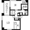 アルファスクエア大通西17 1LDKの間取り
