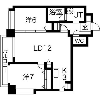 間取図 ノヴァ知事公館前
