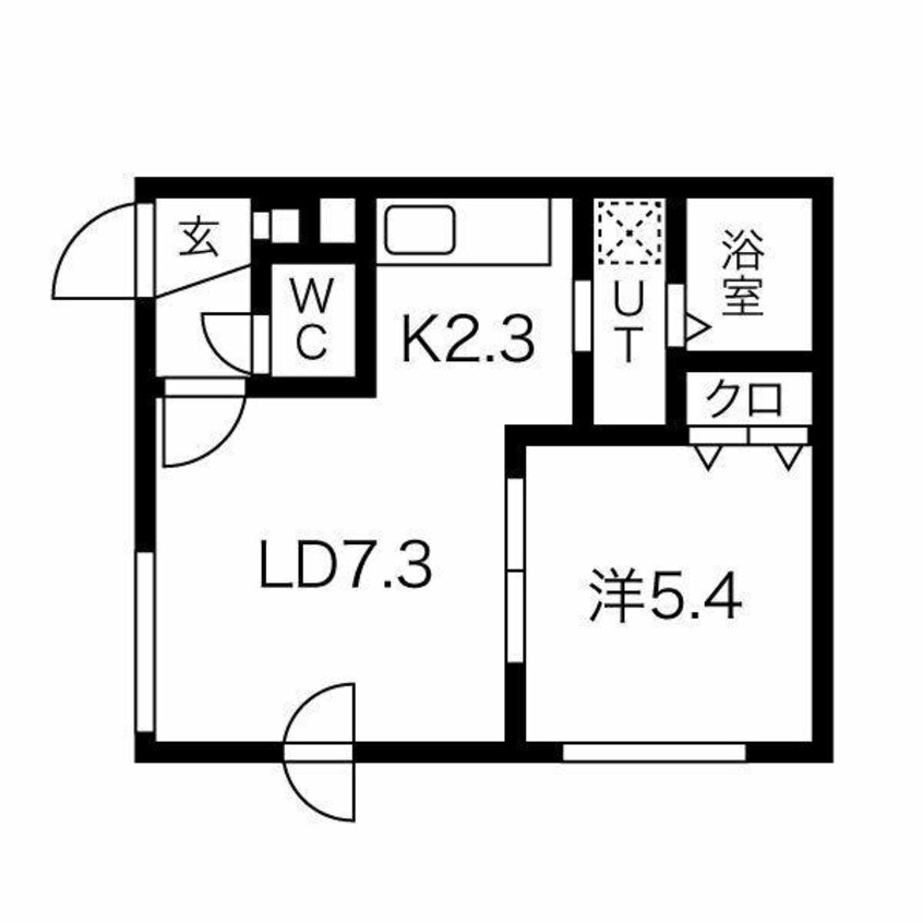 間取図 アトランティカ