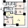 D'グラフォート札幌ステーションタワー 3LDKの間取り