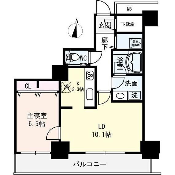 間取り図 D'グラフォート札幌ステーションタワー