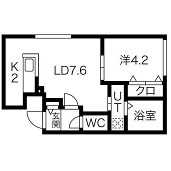 間取図 ブランシャールチェレステ鳥居前