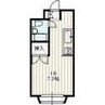 アークパレス桑園 1Rの間取り