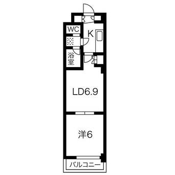 間取図 メープル桑園駅