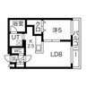 S-RESIDENCE桑園 1LDKの間取り