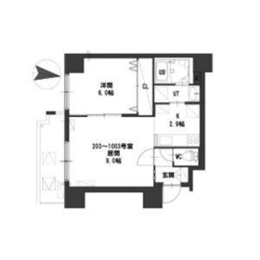 間取図 グランメール北7条