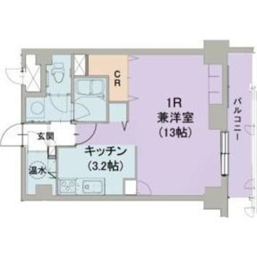間取図 エナコート大通22