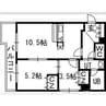 Ambiente619 2LDKの間取り