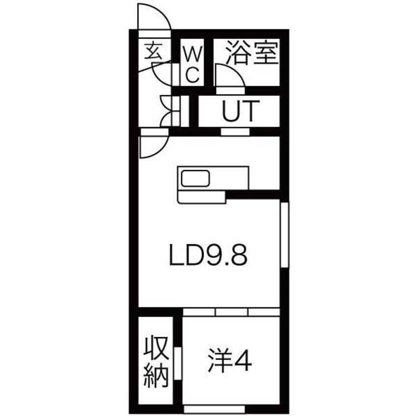 間取図 HOPE桑園