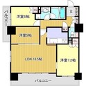 パークホームズ北４条知事公館前の間取図