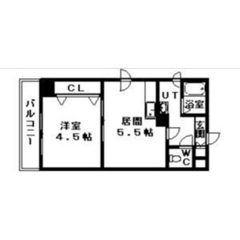 間取図 クレール