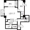 ブランシャール表参道 2LDKの間取り