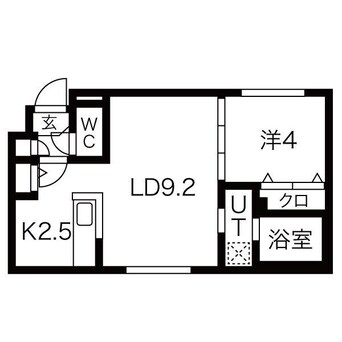 間取図 パークレジデンス円山北